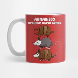 Possumadillo: The Ultimate Armor Fusion Mug